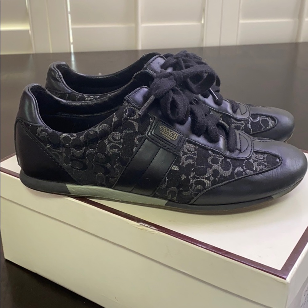 Vintage coach tennis shoes.